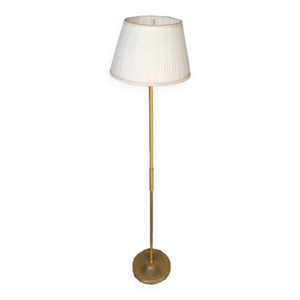 Liseuse / lampadaire laiton neoclassique empire ep 1960