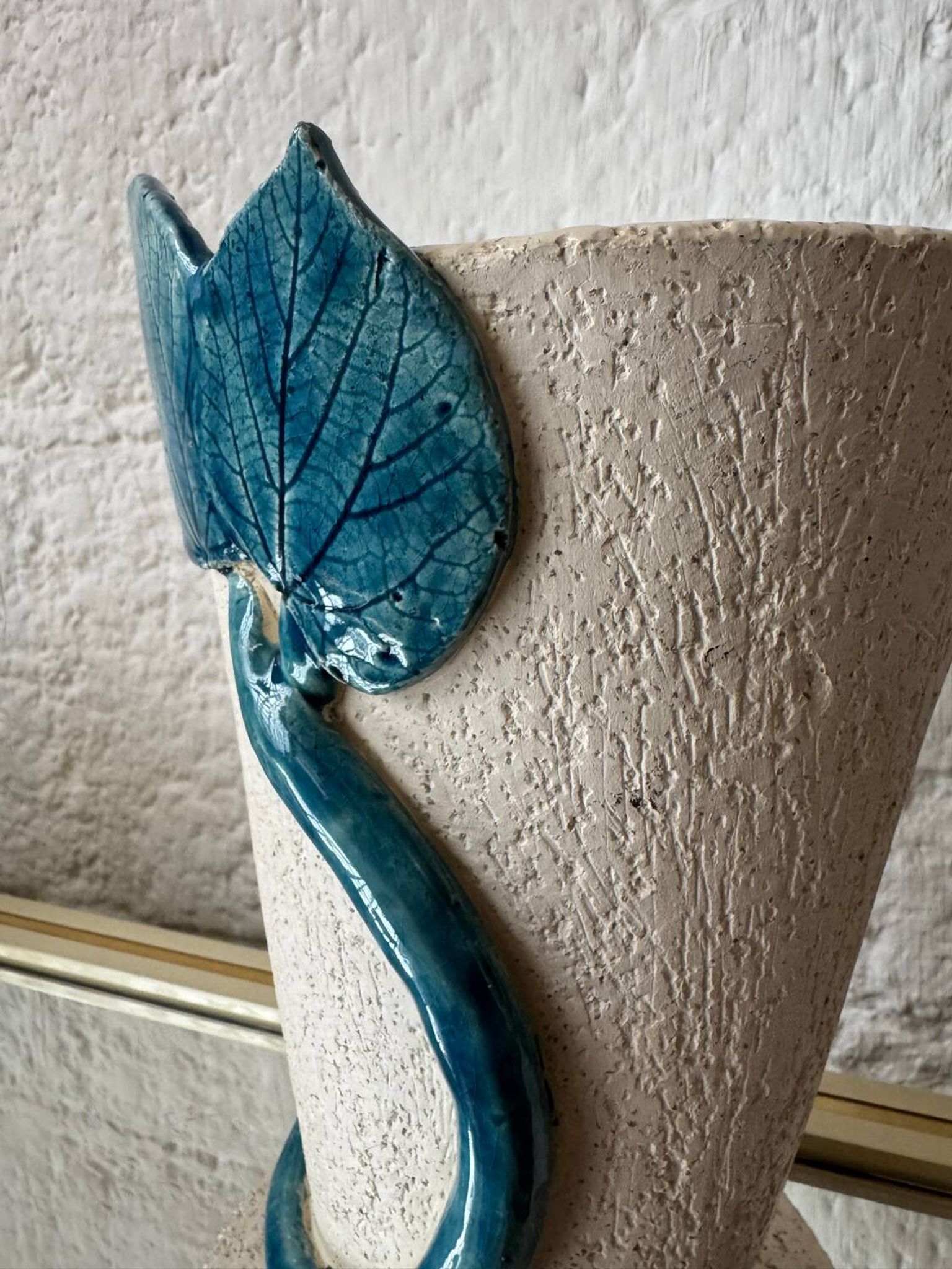 Lampe céramique artisanale vintage 