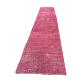 Tapis tuck runner 336 X 71 cm vintage