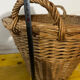 Basket - Vintage woven wicker basket