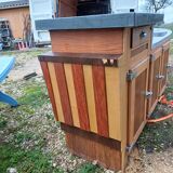 Mr. Bazin's bar counter in Limoges