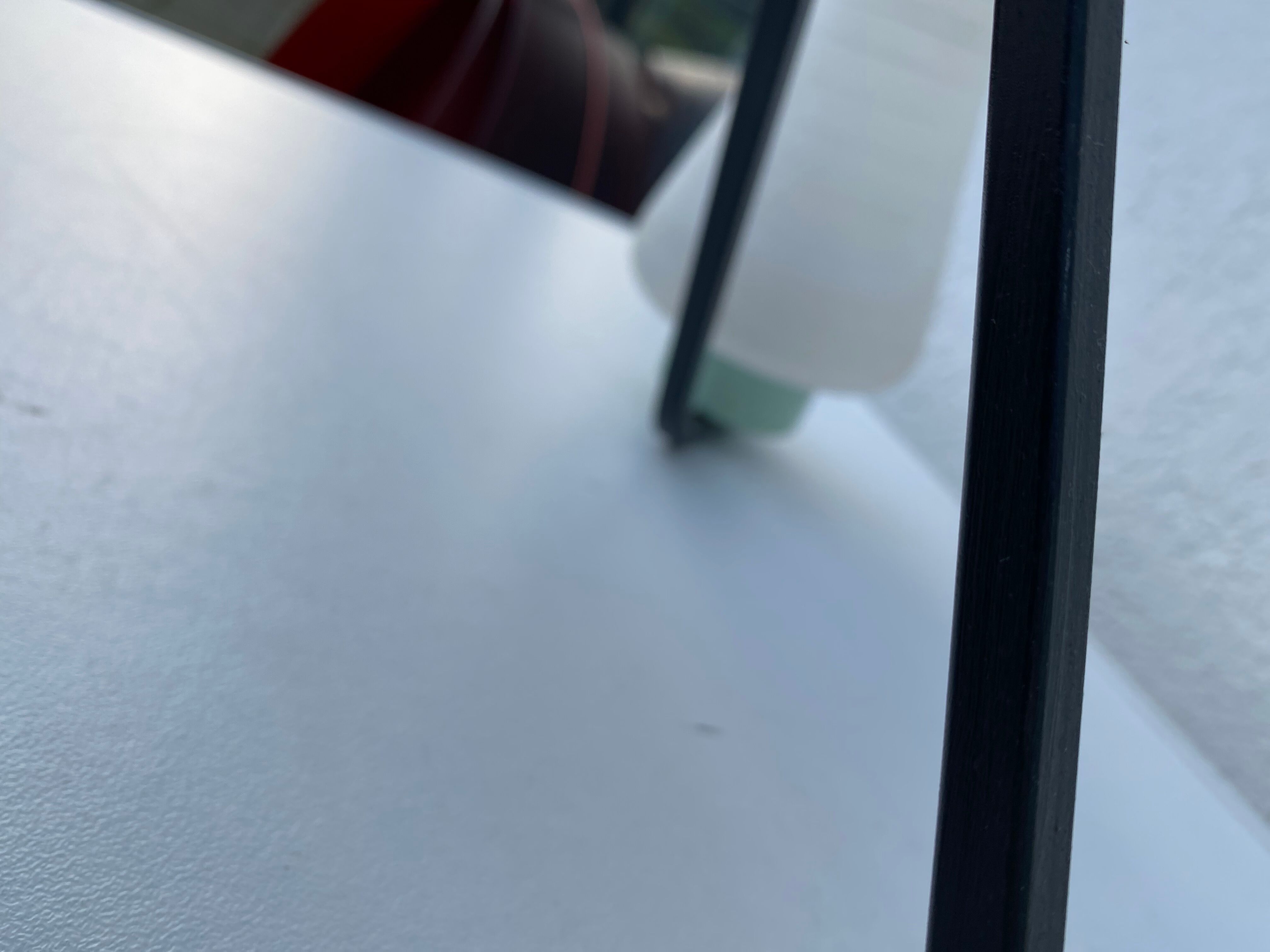 Vintage milk glass pastel color hanging lamp