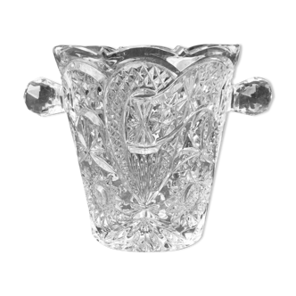 Crystal ice bucket