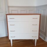 Vintage chest of drawers bobbin feet