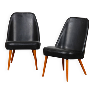 Paire de fauteuils par - vers 1960