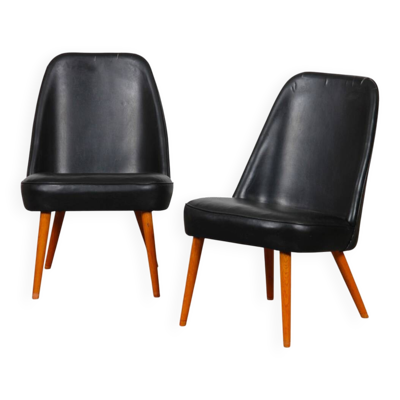 Paire de fauteuils par Ton vers 1960