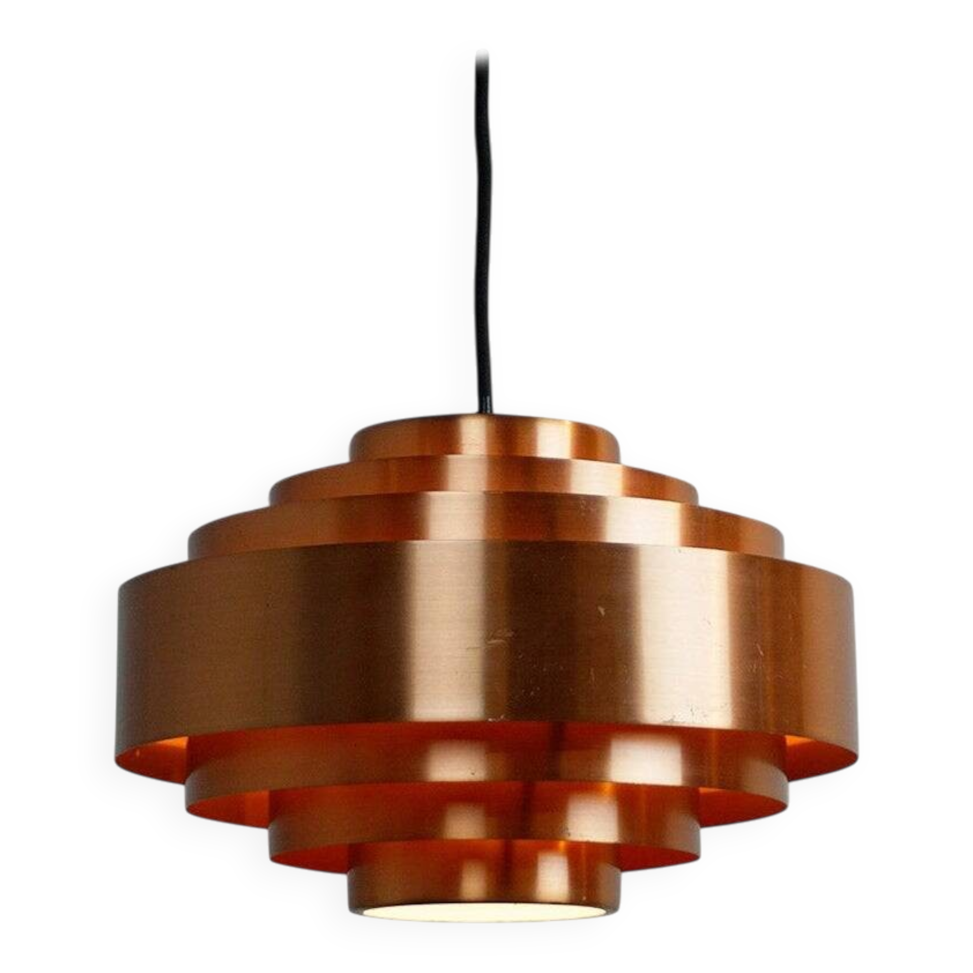 Pendentif en cuivre scandinave Ultra par Jo Hammerborg pour Fog et Morup Danemark
