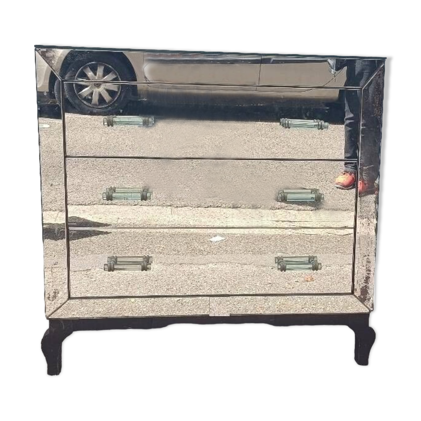 Commode miroir vintage