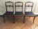 Chaises de style anglais