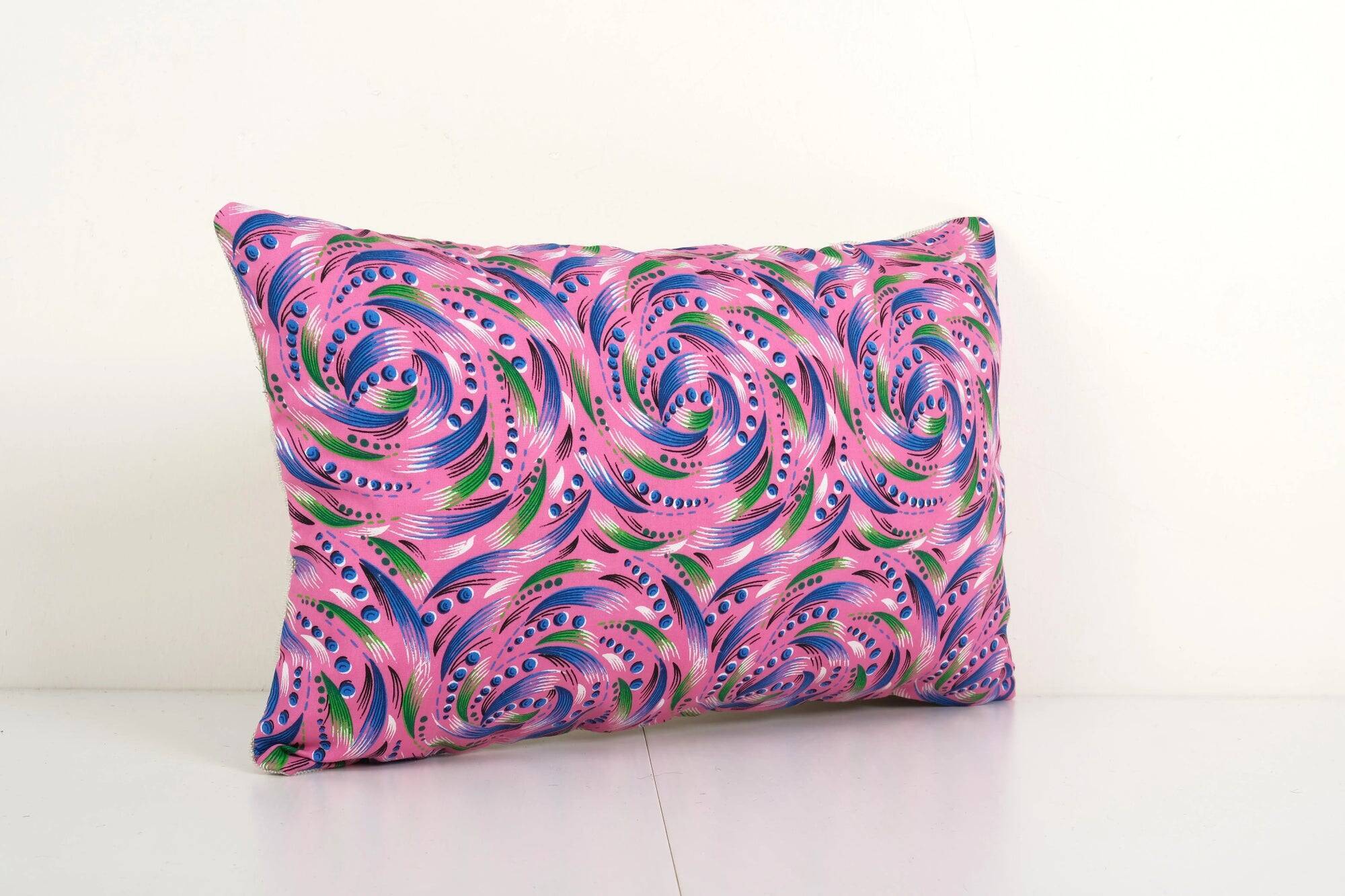 Vintage Turkish cushion cover 30x51 cm