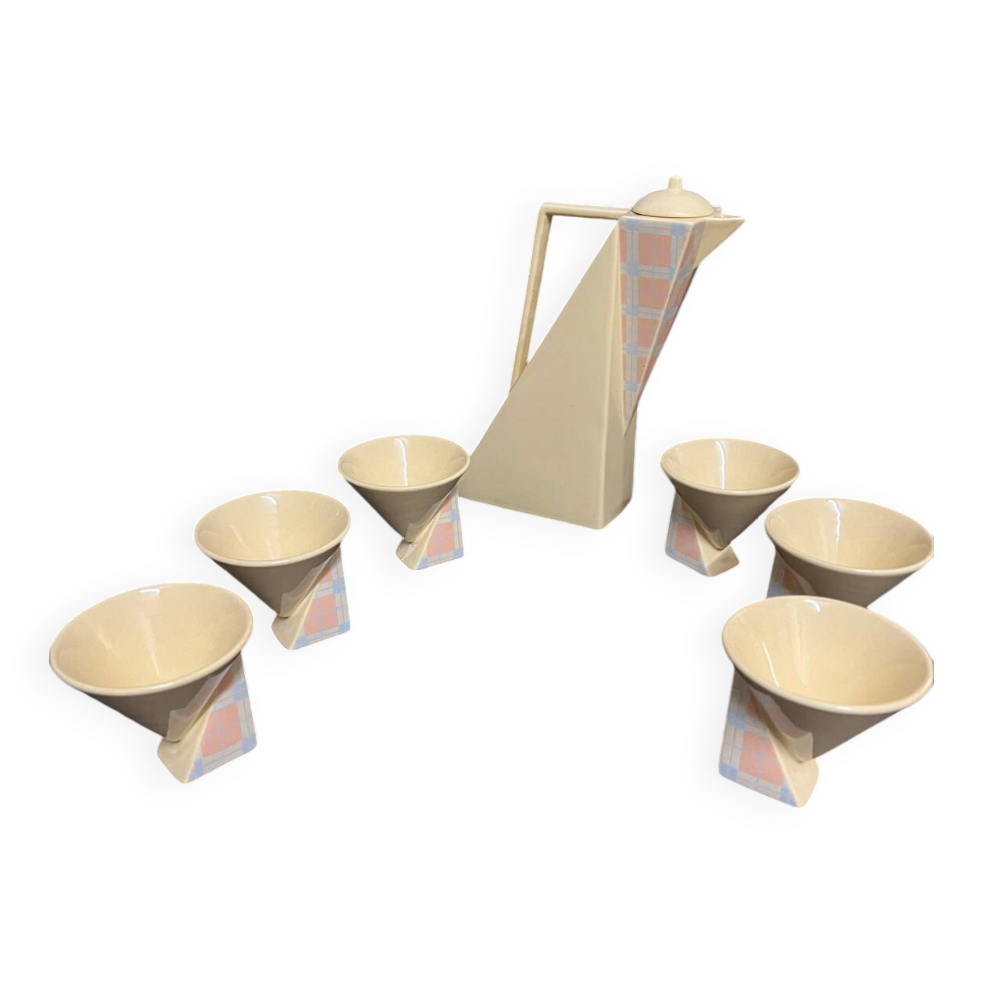 Pierre Casenove Salins coffee service for Printemps Paris