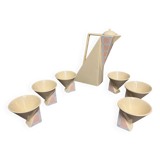 Pierre Casenove Salins coffee service for Printemps Paris