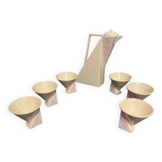 Pierre Casenove Salins coffee service for Printemps Paris
