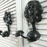 Pair of metal patères