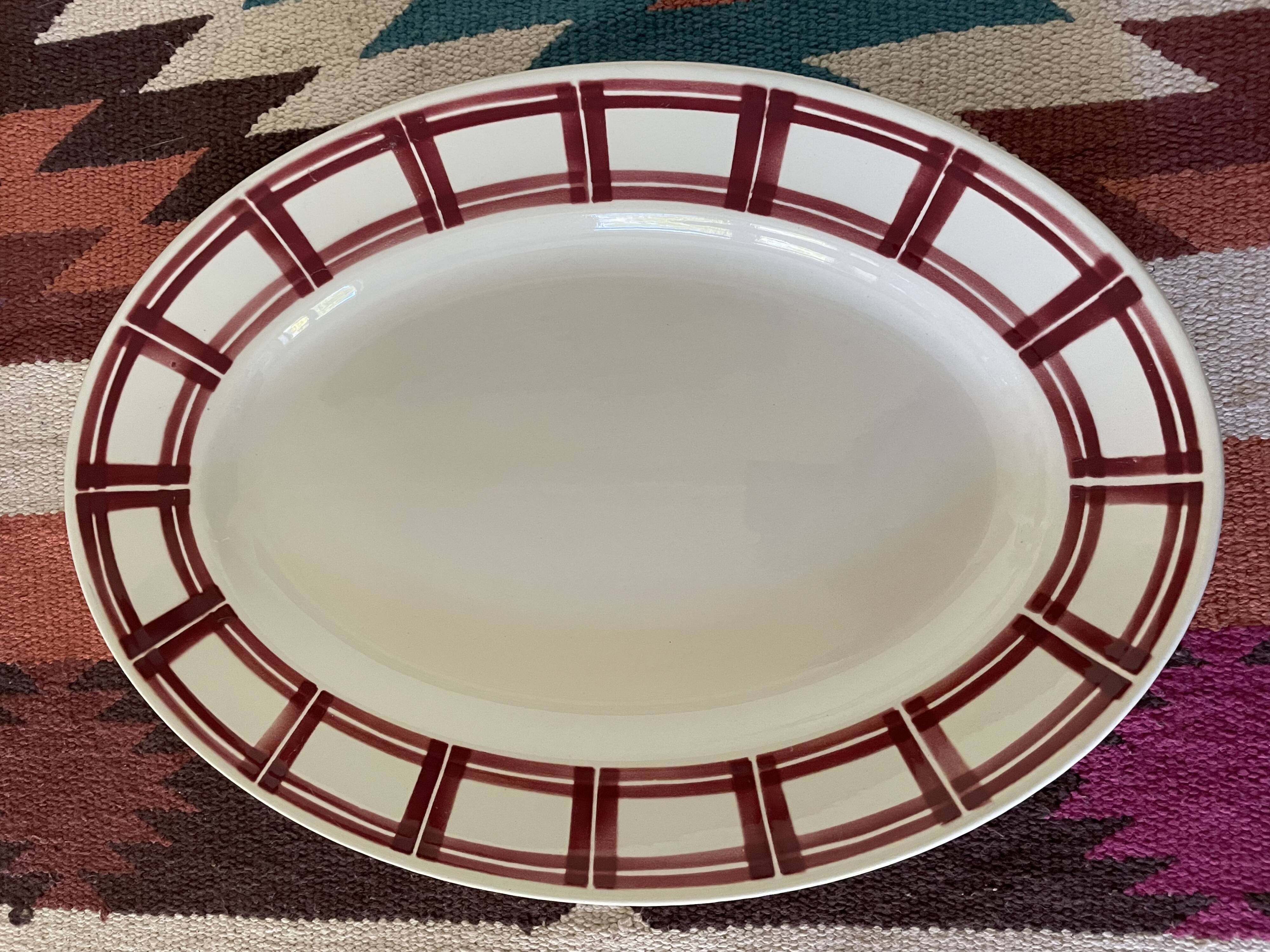 Plat ovale Badonviller