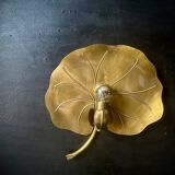 Water lily wall light