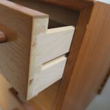 danish wall shelf unit in teak from the 60s by Kai Kristiansen
