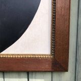 Abstract painting on panel