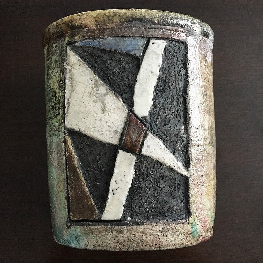 Vase céramique Fat Lava West German Pottery Vase rétro Vintage Années 70