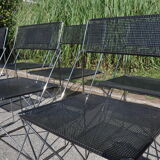 Nuova x line omli chairs by Niels Jørgen Haugesen