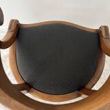 Mahogany restoration armchair