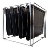 Magazine rack by Gérard Rignault for Group SA, France circa 1970