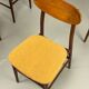 Lot de 4 chaises de salle à manger, années 1960
