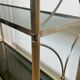 Neoclassical style silver-plated metal shelf attributed to the Jansen company