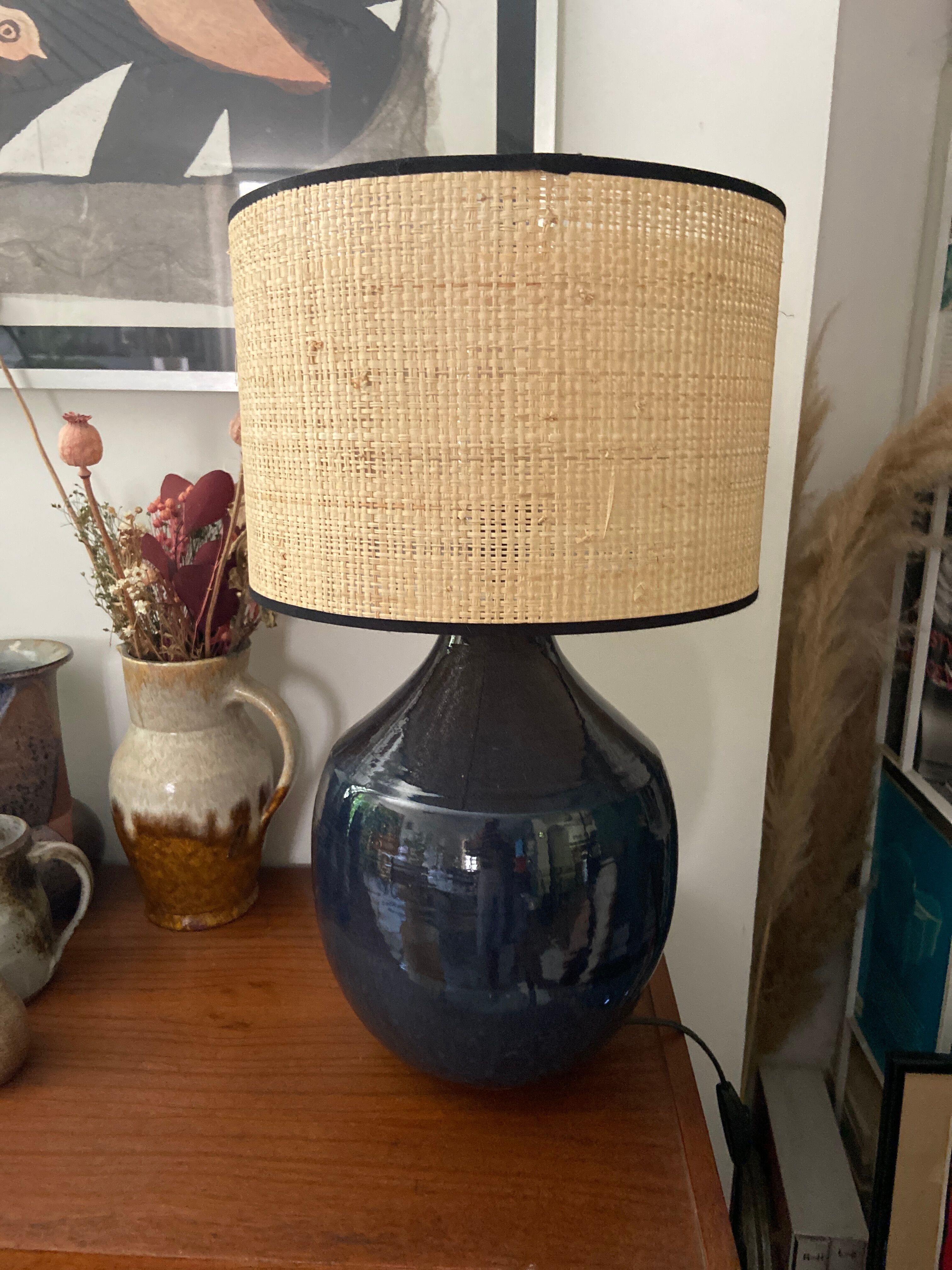 Vintage ceramic lamp