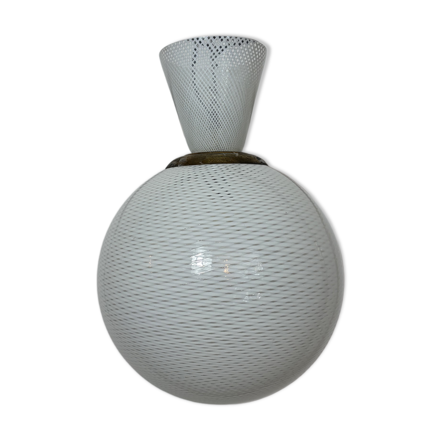 Reticello Glass wall lamp - Venini