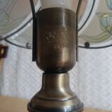 Lamp style tiffany vintage floral pattern