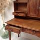 Secretary carved wood