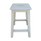Tabouret à poignée, en bois, patine d'origine