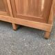 Large Art Deco Display Library stripped in solid mahogany 1930 200cm