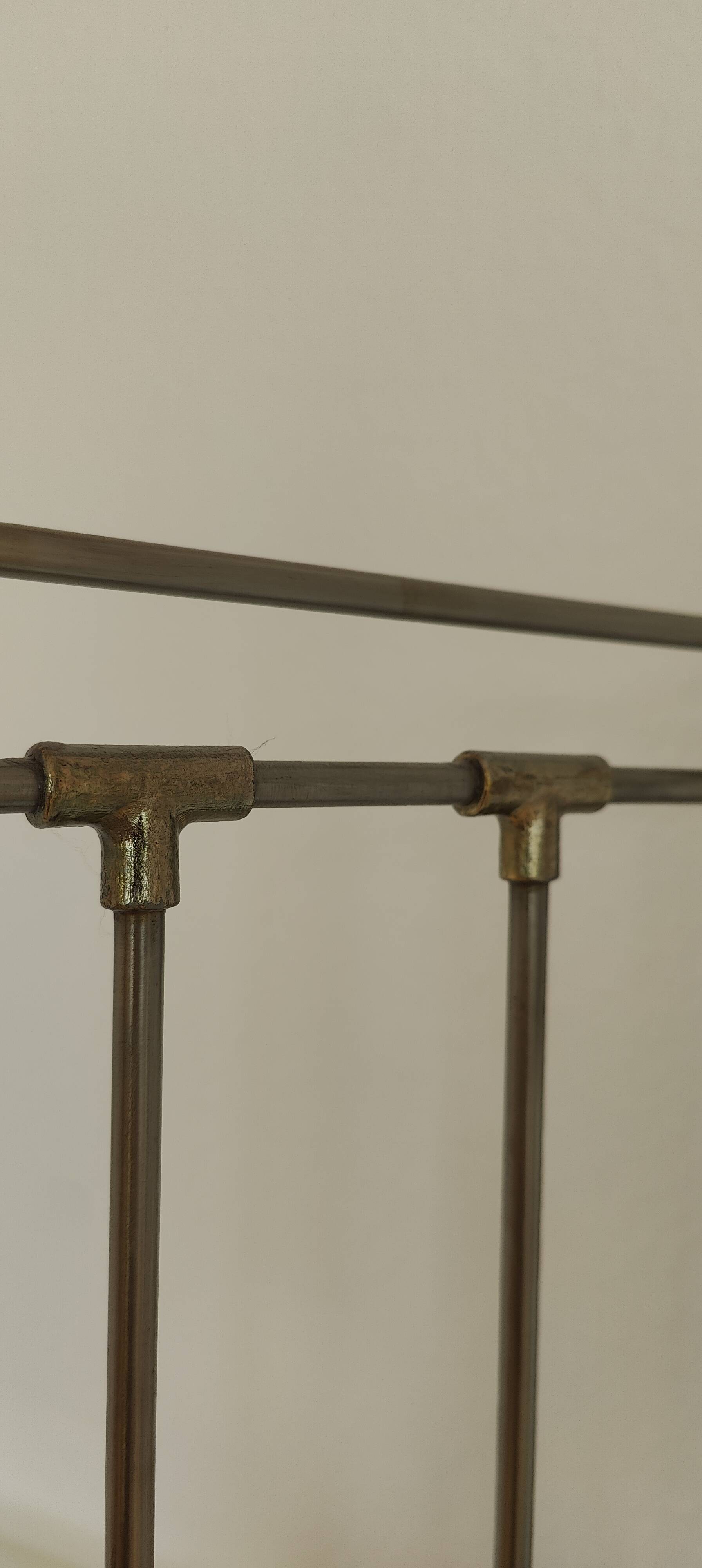 highquality freestanding glass shelf from the 80s
