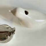 Pair of ceramic birds from the 90s
