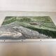 Mountain landscape painting oil on canvas signed