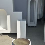 Plat en céramique vert indonésien D:26,5