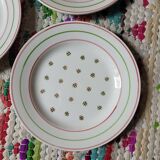 Set of 6 K&G Luneville dessert plates