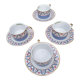 Set of 4 cups at the maguaud limited edition paris