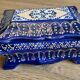 Ceramic box HB Henriot Quimper pointillism
