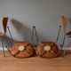 Set of Four Teak 3107 Dining Chairs by Arne Jacobsen for Fritz Hansen Denmark