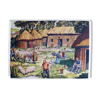 Affiche scolaire Rossignol n°1 & 2 thème histoire