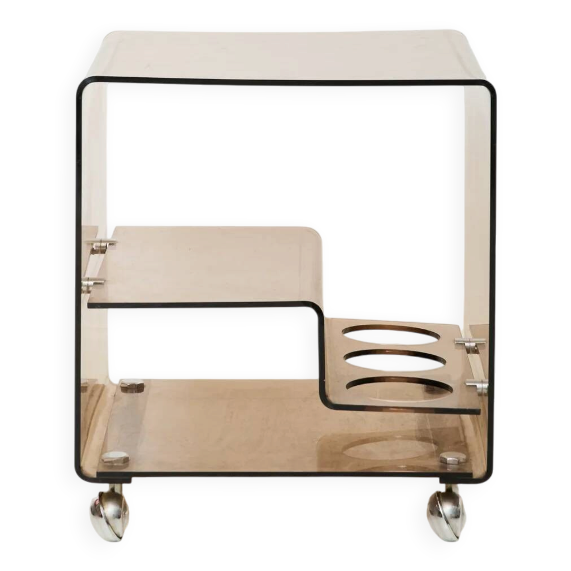 Side table mini-bar, Michel Dumas, Roche Bobois, 1970s