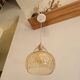 Suspension verre vintage
