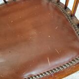 Small Art Deco bench and armchairs in beech, 1930s