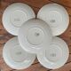 Set of 5 dessert plates Gien – model 4607 vintage - Diameter 19.5 cm