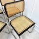 Lot de 4 chaises B32 noires