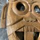 Masque artisanal en bois