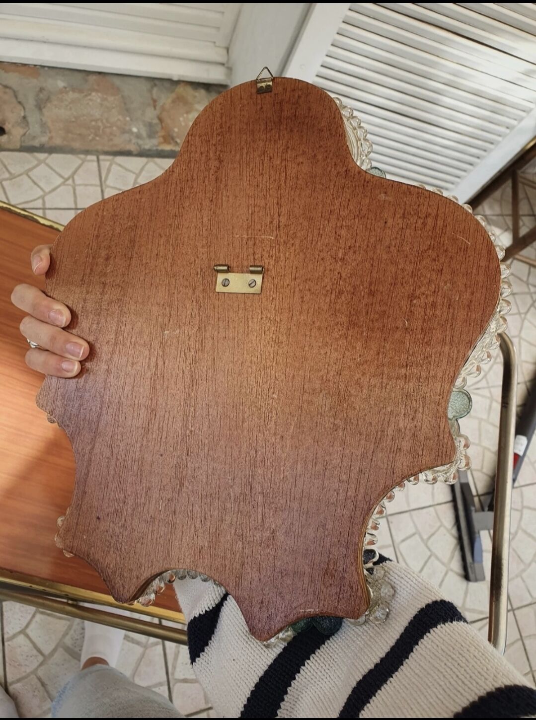 Venetian Murano glass mirror